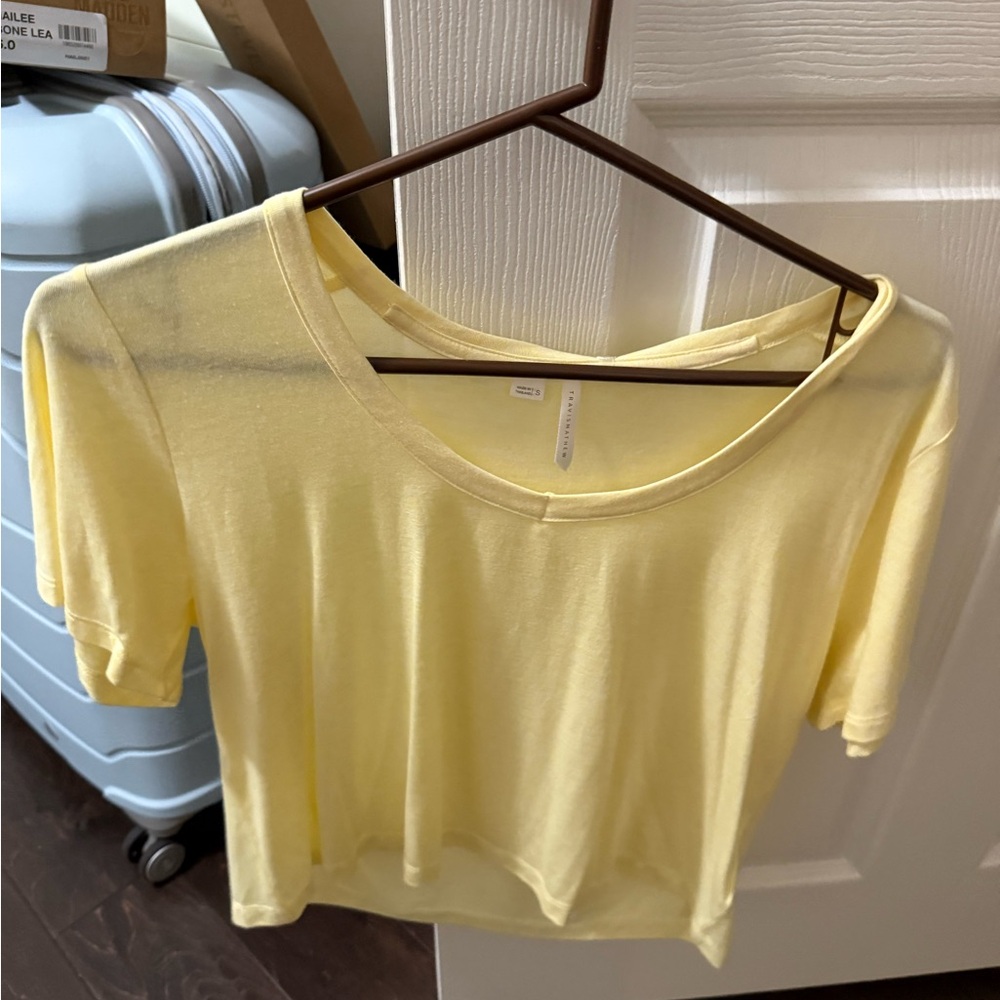 Travis Mathew Yellow Women's Top